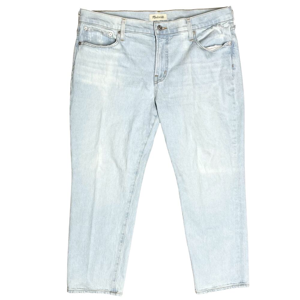 MADEWELL The Petite Mid-Rise Perfect Vintage Jean in Fitzgerald Wash Size 32P